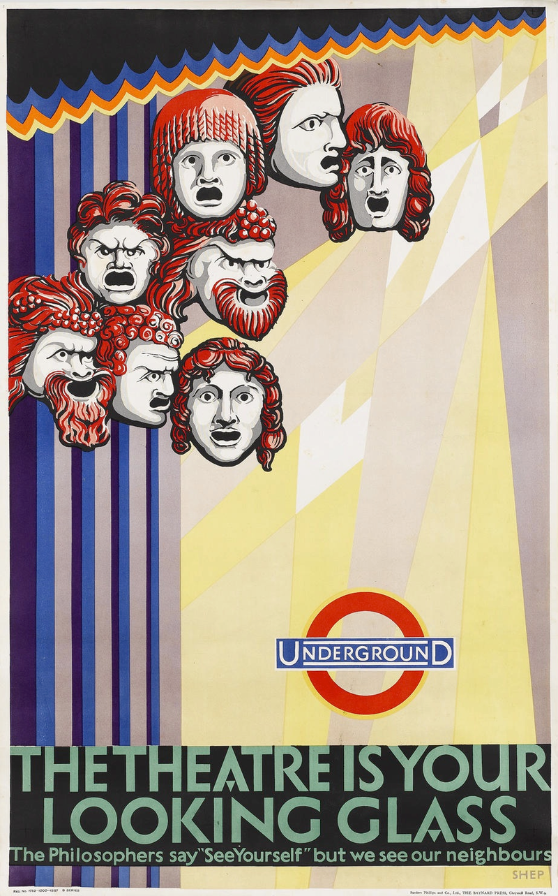 Illustration for article titled 1920s London Underground Posters Remind Us That Trains Are Wonderful